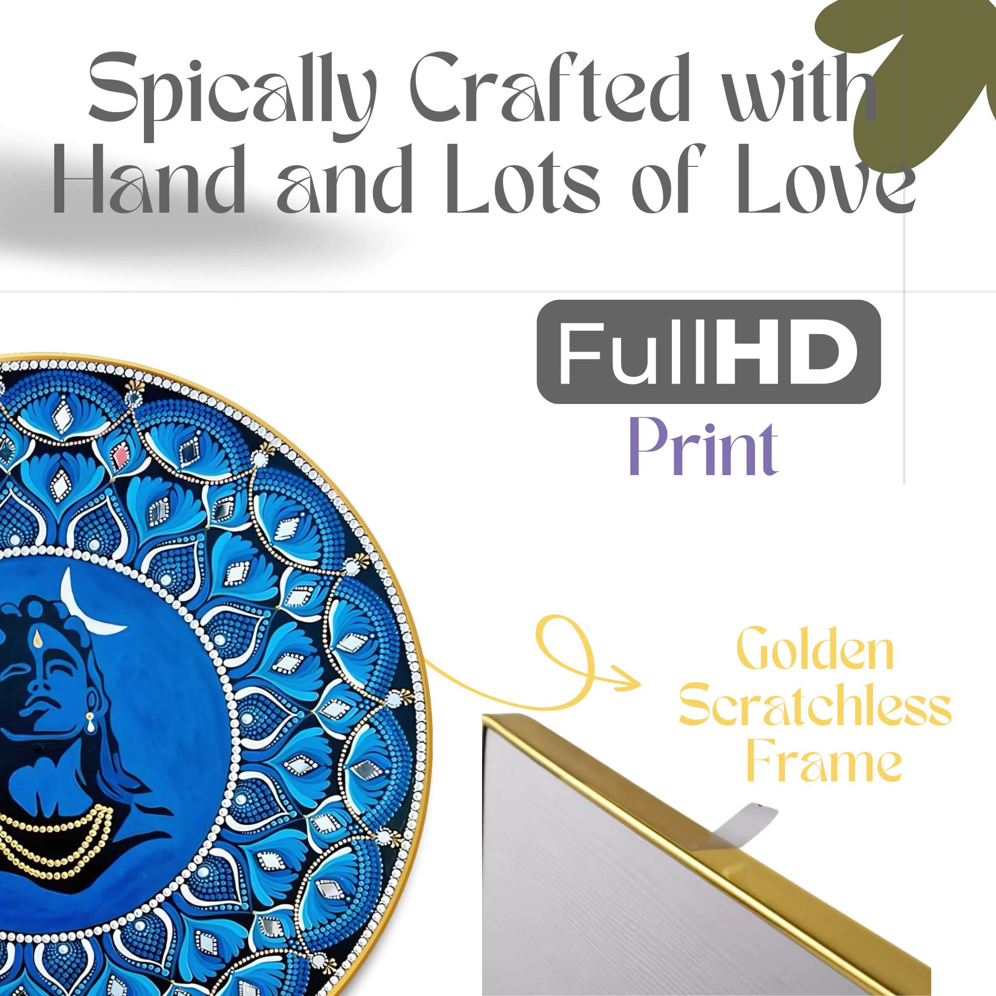 Round Wall Painting - Image 4